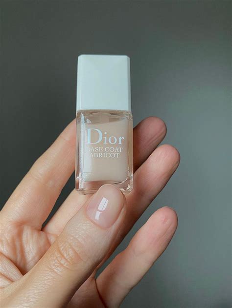 dior abricot base coat|Dior abricot nail polish.